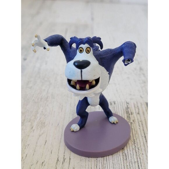 Disney AS IS purple werewolf toy figures scary - Picture 1 of 6